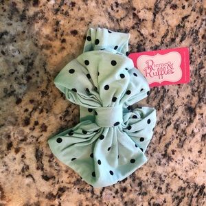 Ricrac and ruffles boutique bow